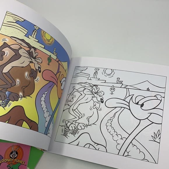 3 coloring books by Looney Tunes WB used - Picture 9 of 13